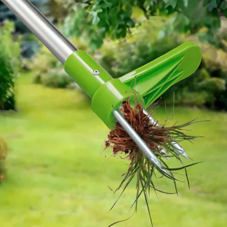 RootRipper Garden Weed Puller Tool - Heavy-Duty Handheld Weeder for Efficient Weed Removal in Lawns & Gardens