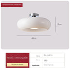LED Persimmon Pendant Light - Minimalist Rodless/Stemless Design