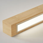 ZenBeam Japanese LED Wall Light | Solid Wood Design | Modern Accent Lighting