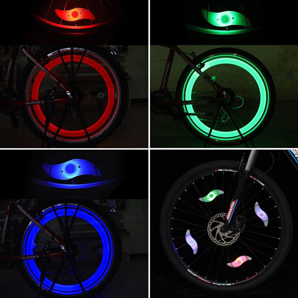 GloBike - LED Bicycle Wheel Light with Clip-On Installation