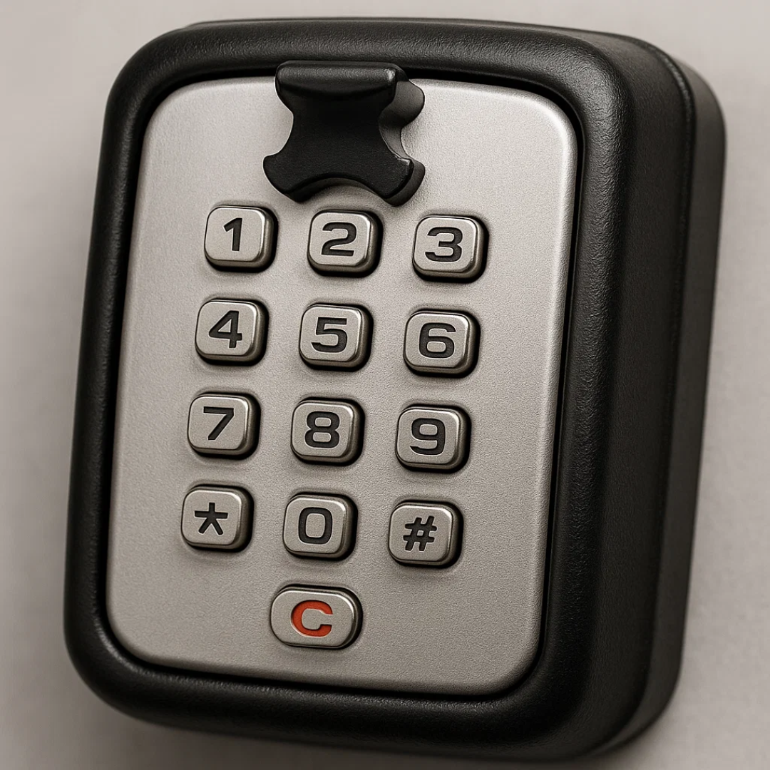 KeyGuard Outdoor Safe – Weatherproof Wall-Mounted Key Box