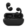 Bone conduction headphones with clip for the ear, wireless