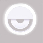 Selfie Ring with Built-in Charging – Perfect Shots