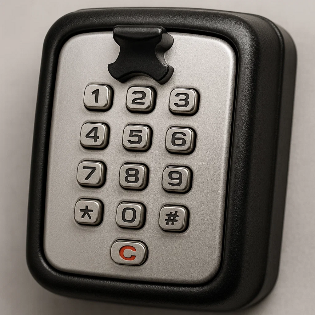 KeyGuard Outdoor Safe – Weatherproof Wall-Mounted Key Box