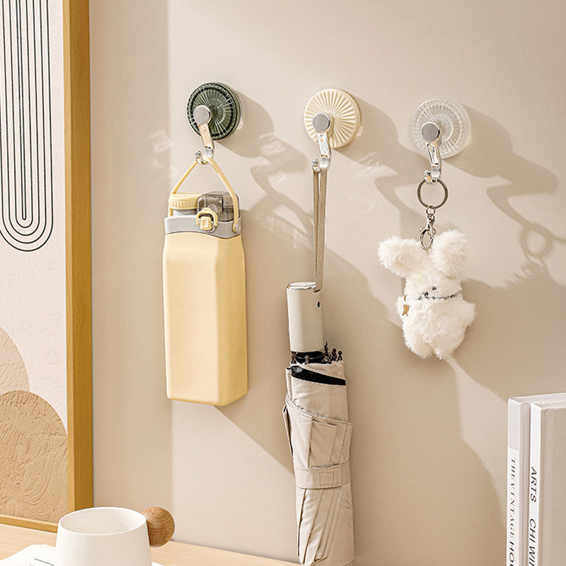 Powerful suction cup hook no drilling
