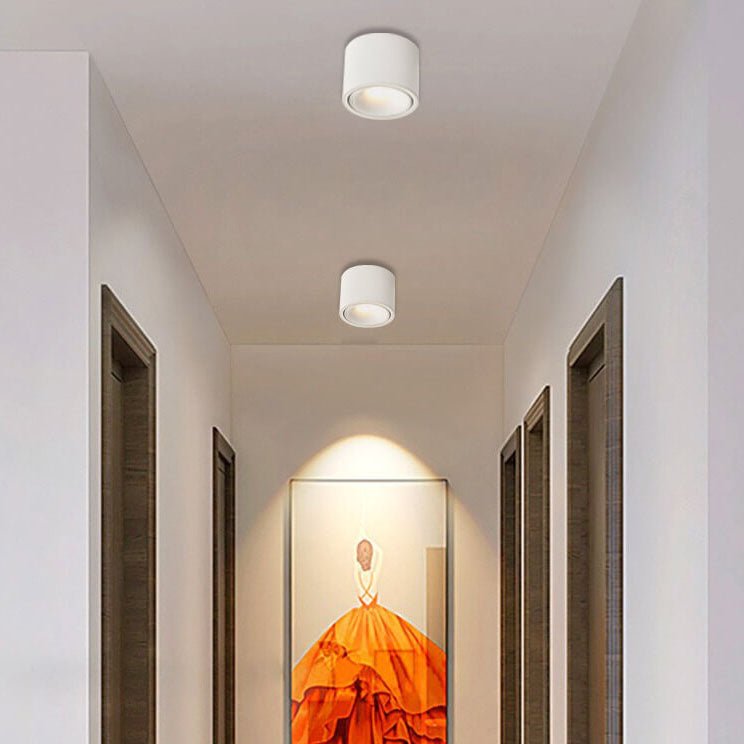 Origo Minimalistic LED Ceiling Light - Adjustable Round Recessed Lamp