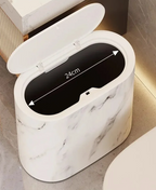 Nordic Marble Design Trash Can