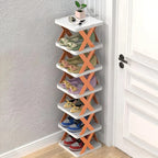 Multifunctional and Foldable Shoe Rack for Space-Saving Storage