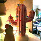 Vintage Christmas Luminous Cactus