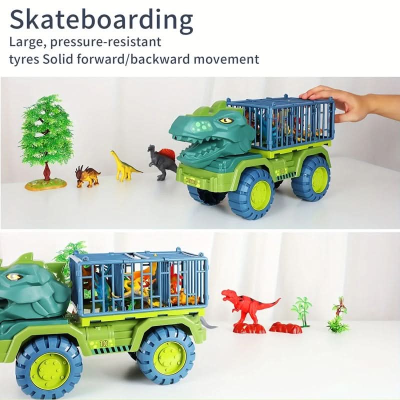 Adventure set with dinosaurs & vehicles for explorers