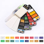 Solid Gouache Pigment Palette - let your creativity speak!