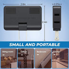 180° swiveling 3-way socket (EU plug)