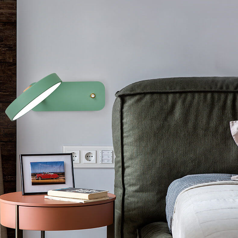 IllumiTurn – Nordic LED Rotatable Wall Light | Macaron Design | Adjustable Lighting