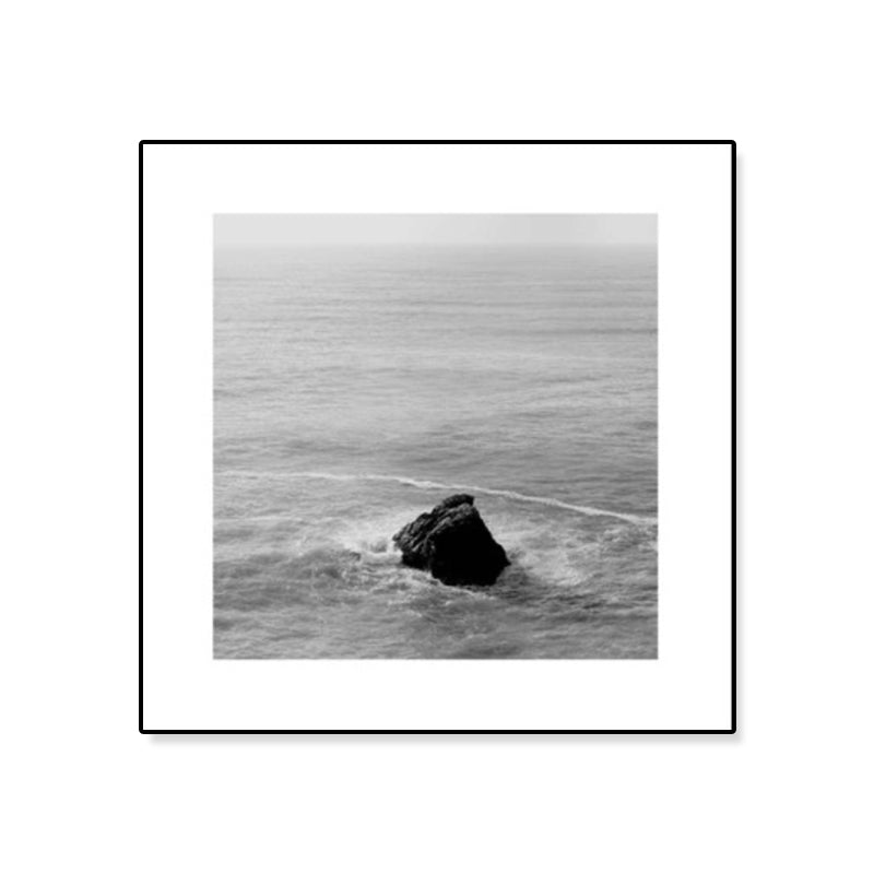 Dark Photography Seascape Art Print Textured Contemporary Living Room Furniture Wall Decor