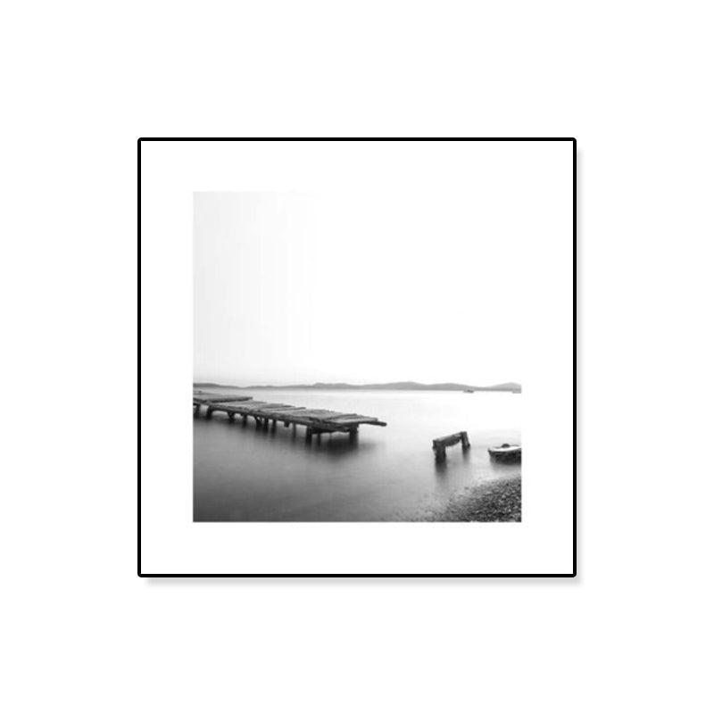 Dark Photography Seascape Art Print Textured Contemporary Living Room Furniture Wall Decor