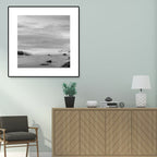 Dark Photography Seascape Art Print Textured Contemporary Living Room Furniture Wall Decor