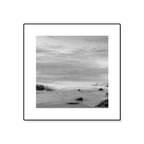 Dark Photography Seascape Art Print Textured Contemporary Living Room Furniture Wall Decor