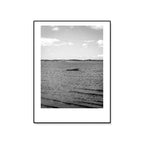 Gray Tropical Canvas Wall Art Photography Landscape Print Wall Decor for the Dining Room