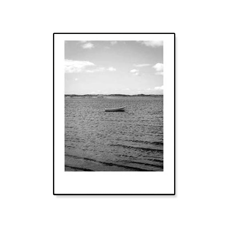 Gray Tropical Canvas Wall Art Photography Landscape Print Wall Decor for the Dining Room