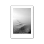 Tropical Rocky Bay Seascape Canvas Print Dark Color Texture Wall Art for the Living Room