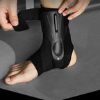 Ergonomic ankle support with double stabilisers & Grip Tech