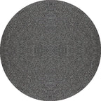 Rustic Solid Area Rug Polypropylene Rug Non-Slip Back Washable Pet-Friendly Carpet for Home