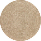 Rustic Solid Area Rug Polypropylene Rug Non-Slip Back Washable Pet-Friendly Carpet for Home