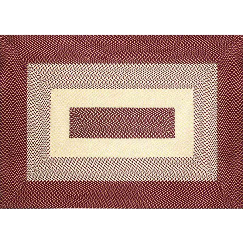 Unique Rustic Floor Mat Cotton Geometric Pattern Rug Washable Pet Friendly Non-Slip Carpet for Living Room
