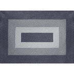 Unique Rustic Floor Mat Cotton Geometric Pattern Rug Washable Pet Friendly Non-Slip Carpet for Living Room