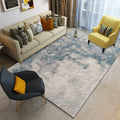 Industrial Abstract Rug Multicolor Polyester Rug Non-Slip Pet-Friendly Washable Rug for the Living Room