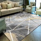 Multicolor Abstract Carpet Polyester Industrial Carpet Pet Friendly Washable Non-Slip Carpet for Bedroom