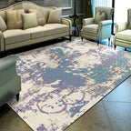 Multicolor Abstract Carpet Polyester Industrial Carpet Pet Friendly Washable Non-Slip Carpet for Bedroom