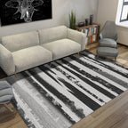 Creative Abstract Rug Multicolor Industrial Rug Polyester Pet Friendly Washable Non-Slip Carpet for Living Room