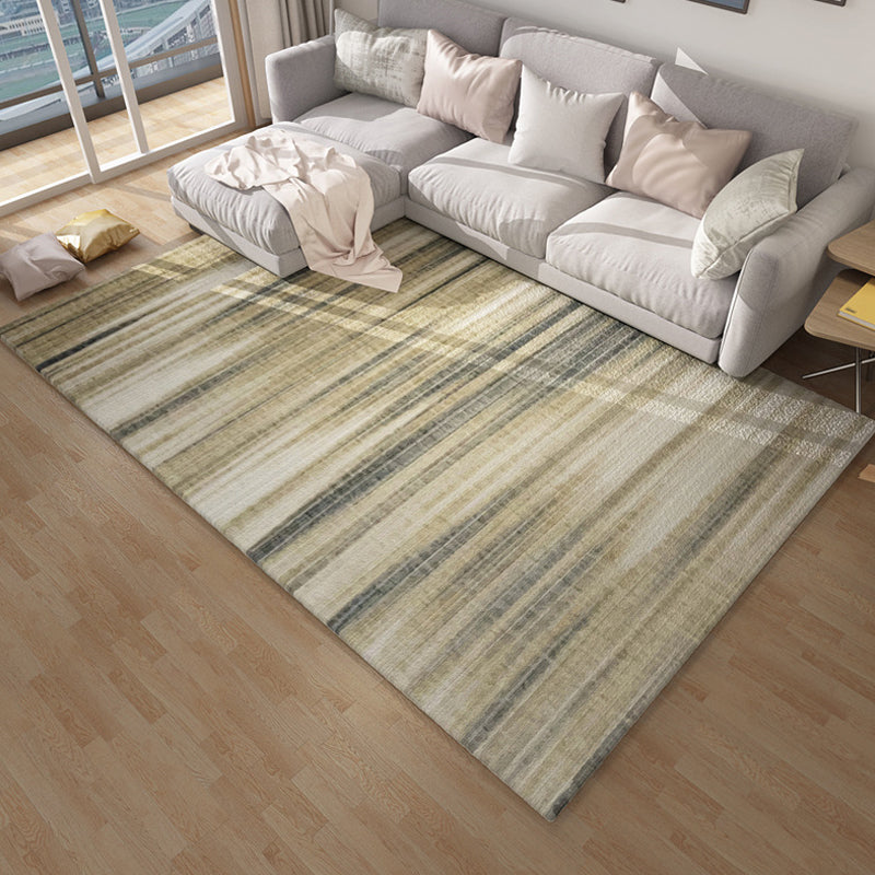 Multicolor Abstract Carpet Polyester Industrial Carpet Pet Friendly Washable Non-Slip Rug for Living Room