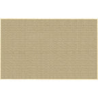 Brown Living Room Rug Rustic Solid Color Rug Sisal Washable Non-Slip Back Pet-Friendly Rug
