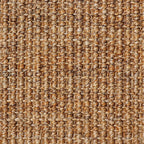 Brown Solid Color Rug Sisal Country Rug Pet Friendly Washable Non-Slip Rug for Bedroom