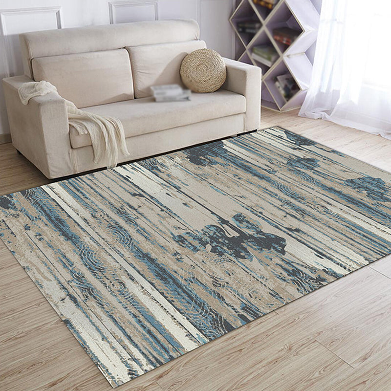 Multicolor Abstract Carpet Polyester Industrial Carpet Pet Friendly Washable Non-Slip Rug for Living Room