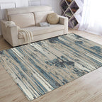 Multicolor Abstract Carpet Polyester Industrial Carpet Pet Friendly Washable Non-Slip Rug for Living Room