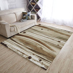 Multicolor Living Room Rug Industrial Abstract Rug Polyester Washable Non-Slip Back Pet-Friendly Rug