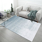 Multicolor Abstract Carpet Polyester Industrial Carpet Pet Friendly Washable Non-Slip Rug for Living Room