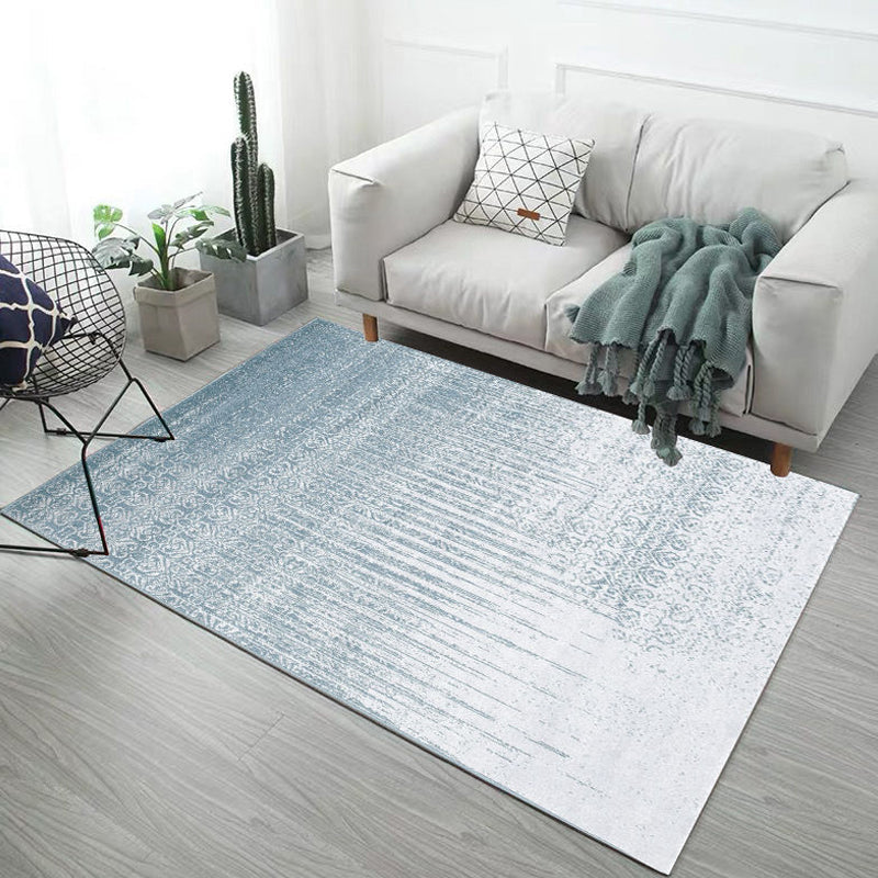 Multicolor Abstract Carpet Polyester Industrial Carpet Pet Friendly Washable Non-Slip Rug for Living Room