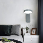IllumiTurn – Nordic LED Rotatable Wall Light | Macaron Design | Adjustable Lighting