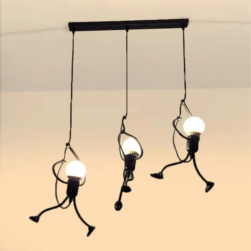 Retro Iron Man Pendant Light