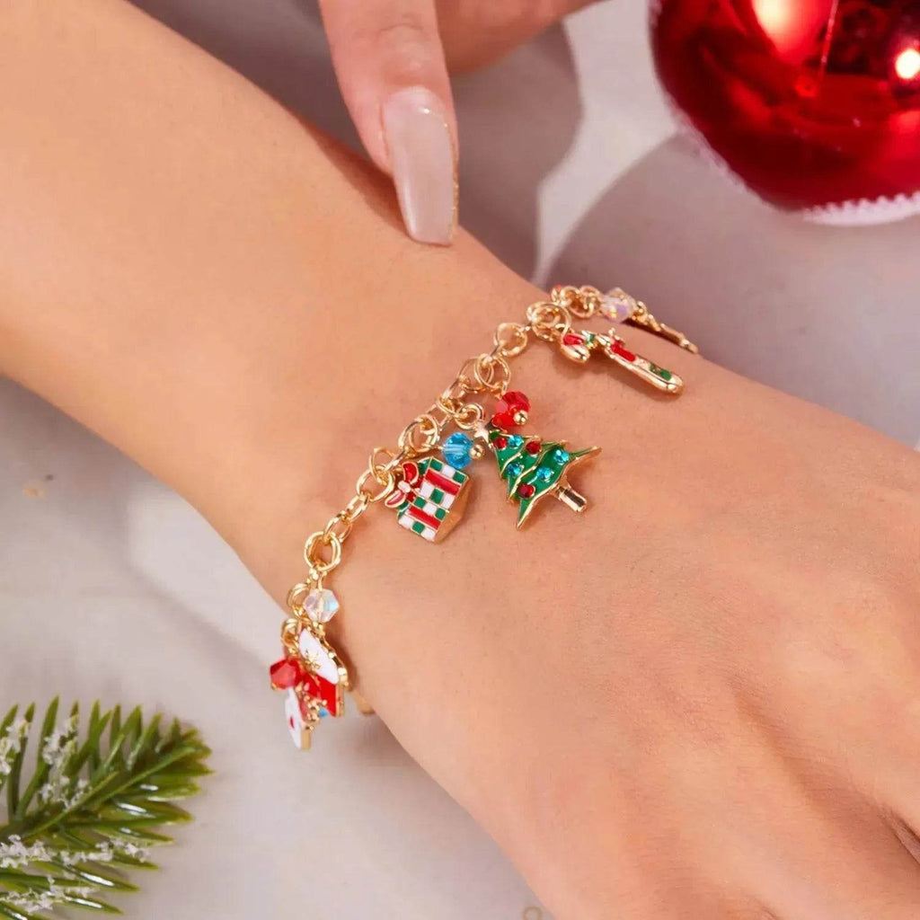 Christmas advent charm bracelet Nutcracker Charm Bracelet