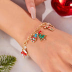 Christmas advent charm bracelet Nutcracker Charm Bracelet
