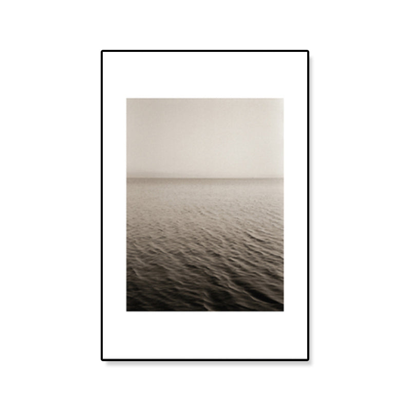 Textured Ocean Surface Wall Art Tropical Canvas Print for Home Decor, Multiple Sizes