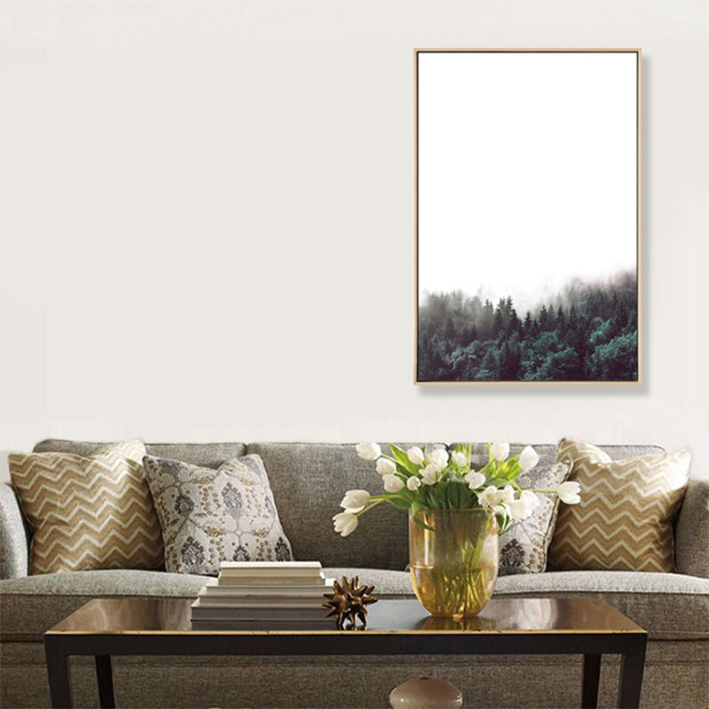 Mysterious Forest Canvas Wall Decoration for Seating Area Photo Landscape Wall Decoration
