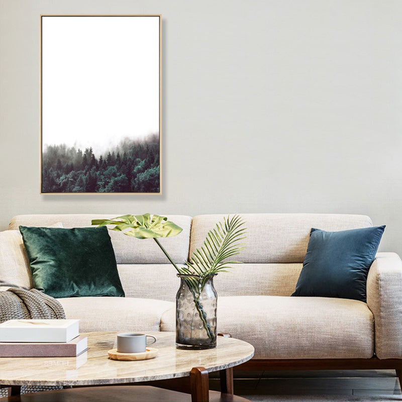 Mysterious Forest Canvas Wall Decoration for Seating Area Photo Landscape Wall Decoration