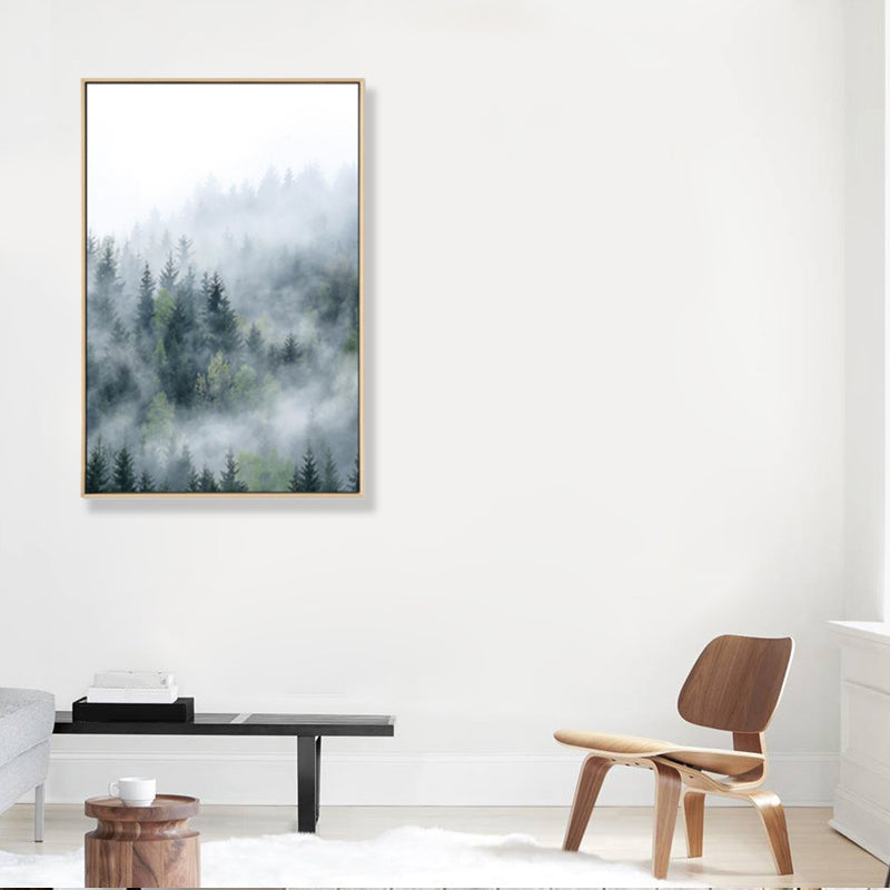 Mysterious Forest Canvas Wall Decoration for Seating Area Photo Landscape Wall Decoration