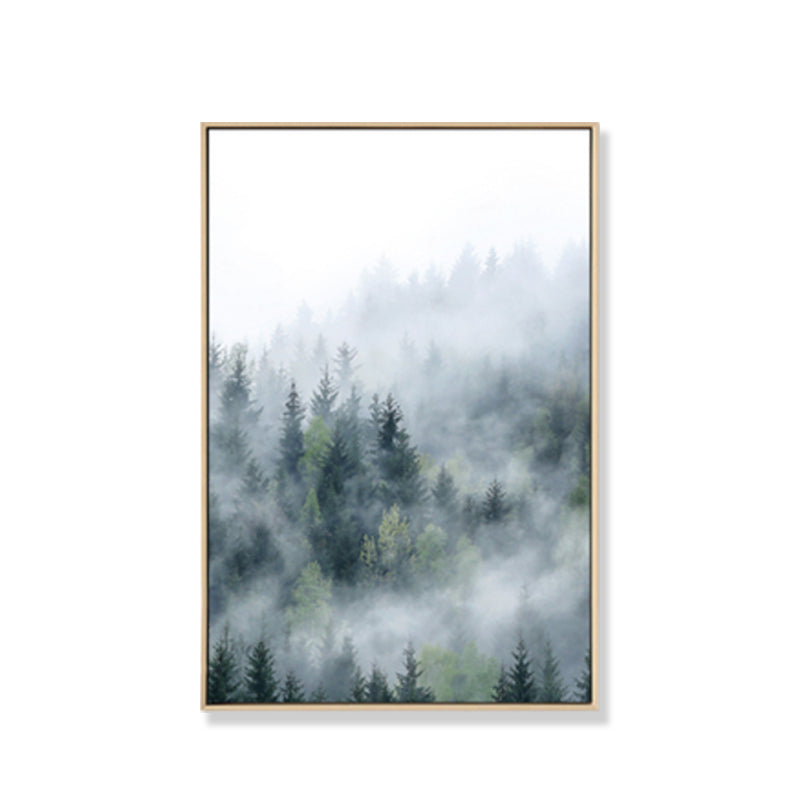 Mysterious Forest Canvas Wall Decoration for Seating Area Photo Landscape Wall Decoration